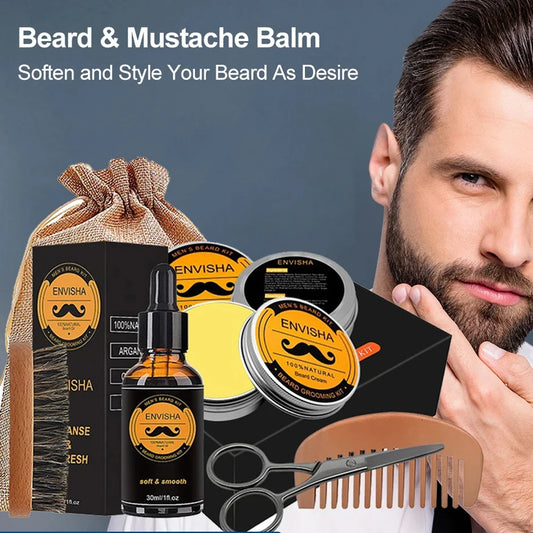 1 Set Men Beard Grooming Kit